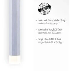 Leuchten Direkt LED-Pendelleuchte Bruno 3-flammig Aluminium 55 X 120 Cm -Angebote Licht Welt Store 4043689977887 2426 03