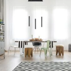 Leuchten Direkt LED-Pendelleuchte Bruno 3-flammig Schwarz 55 X 120 Cm -Angebote Licht Welt Store 4043689979843 2426 02