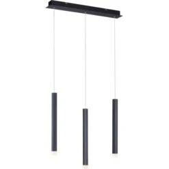 Leuchten Direkt LED-Pendelleuchte Bruno 3-flammig Schwarz 55 X 120 Cm -Angebote Licht Welt Store 4043689979843 2426 06