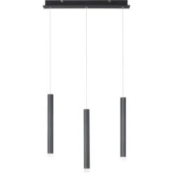 Leuchten Direkt LED-Pendelleuchte Bruno 3-flammig Schwarz 55 X 120 Cm -Angebote Licht Welt Store 4043689979843 2426 S 1