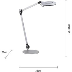 Leuchten Direkt Schreibtischleuchte Niklas Schwarz 78 X 103 Cm 16 Leuchten Direkt Schreibtischleuchte Niklas Schwarz 78 X 103 Cm -Angebote Licht Welt Store 4043689980795 2426 07