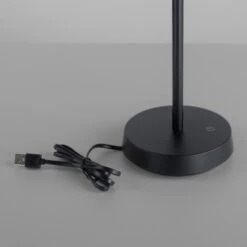 Leuchten Direkt Tischleuchte Dora 19711-16 Akkubetrieben Schwarz -Angebote Licht Welt Store 4043689989927 2426 CU 10