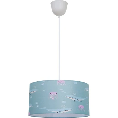 Kinder-Deckenleuchte Under The Sea Bunter Tierprint Ø 40 Cm X 125 Cm 2 Kinder-Deckenleuchte Under The Sea Bunter Tierprint Ø 40 Cm X 125 Cm – Bild 2