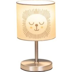 Kinder-Tischleuchte Safari Adventure Löwenprint 13 Cm X 22 Cm