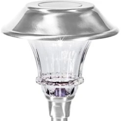 LED-Solarspieß Edelstahl -Angebote Licht Welt Store 4048122062090 CU01 040817