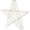 LED-Figur Stern Ø 60 Cm Silber