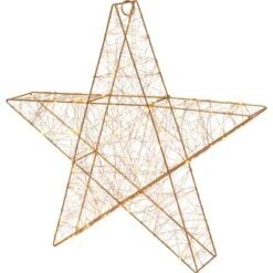 LED-Figur Stern 60 Cm Gold