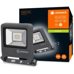 Ledvance LED-Außenleuchte Endura Flood 10 W 4000 K Dunkelgrau -Angebote Licht Welt Store 4058075206663 2010 4