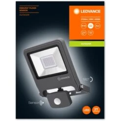 Ledvance LED-Außenleuchte Endura Flood Mit Sensor 30 W 4000 K Dunkelgrau 8 Ledvance LED-Außenleuchte Endura Flood Mit Sensor 30 W 4000 K Dunkelgrau -Angebote Licht Welt Store 4058075206762 2010 2