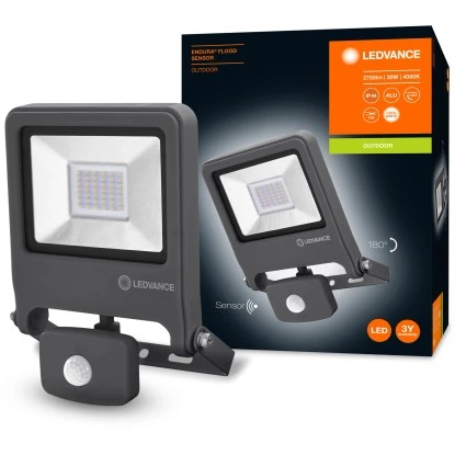 Ledvance LED-Außenleuchte Endura Flood Mit Sensor 30 W 4000 K Dunkelgrau 4 Ledvance LED-Außenleuchte Endura Flood Mit Sensor 30 W 4000 K Dunkelgrau – Bild 4