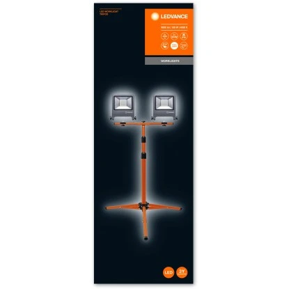 Ledvance LED-Arbeitslicht Worklight Tripod Mit Stativ 2 X 50 W 4000 K 2 Ledvance LED-Arbeitslicht Worklight Tripod Mit Stativ 2 X 50 W 4000 K – Bild 2