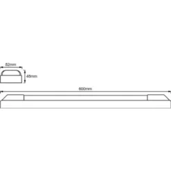 Ledvance LED-Lichtleiste Power Batten Weiß 2500 Lm 60 Cm -Angebote Licht Welt Store 4058075266537 2010 VM 8