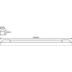 Ledvance LED-Lichtleiste Power Batten Weiß 2600 Lm 120 Cm 19 Ledvance LED-Lichtleiste Power Batten Weiß 2600 Lm 120 Cm -Angebote Licht Welt Store 4058075266575 2010 VM 8