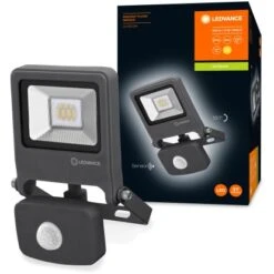 Ledvance LED-Außenleuchte Endura Flood Mit Sensor 10 W 3000 K Dunkelgrau -Angebote Licht Welt Store 4058075292154 2010 4