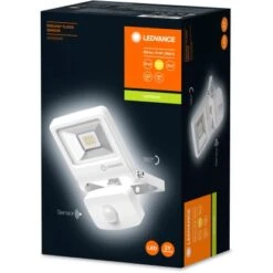 Ledvance LED-Außenleuchte Endura Flood Mit Sensor 10 W 3000 K Weiß -Angebote Licht Welt Store 4058075292178 2010 3