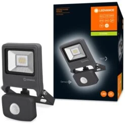 Ledvance LED-Außenleuchte Endura Flood Mit Sensor 10 W 4000 K Dunkelgrau -Angebote Licht Welt Store 4058075292192 2010 4