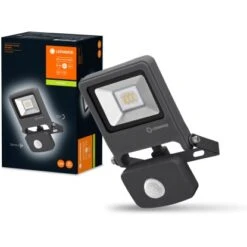 Ledvance LED-Außenleuchte Endura Flood Mit Sensor 10 W 4000 K Dunkelgrau -Angebote Licht Welt Store 4058075292192 2010 5