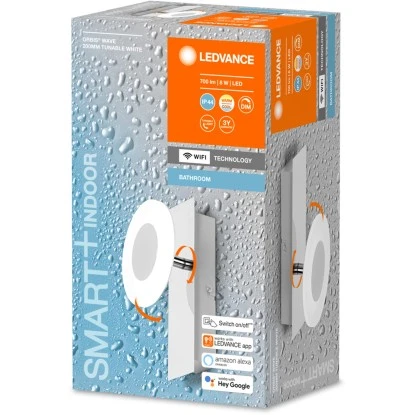 Ledvance Smart+ WiFi Wandleuchte Orbis Wall Wave IP44 20 Cm Tunable White 2 Ledvance Smart+ WiFi Wandleuchte Orbis Wall Wave IP44 20 Cm Tunable White – Bild 2