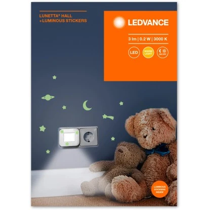 Ledvance LED-Nachtlicht Lunetta Hall WT Stickers 2 Ledvance LED-Nachtlicht Lunetta Hall WT Stickers – Bild 2