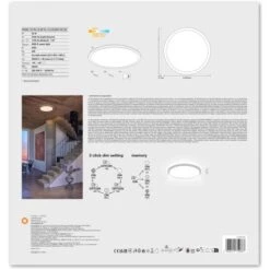 Ledvance LED-Panel Orbis Ultra Slim Schwarz Ø 40 Cm -Angebote Licht Welt Store 4058075752887 2010 VP 08