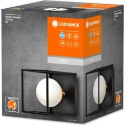 Ledvance Bad-Wandleuchte Decor Square 1-flammig Schwarz 15x15 Cm -Angebote Licht Welt Store 4058075756908 2010 VP 06