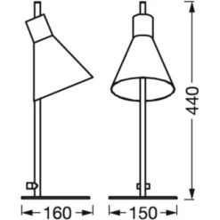 Ledvance LED-Tischleuchte Decor Tokio Schwarz 44 Cm -Angebote Licht Welt Store 4058075757042 2010 VM 05