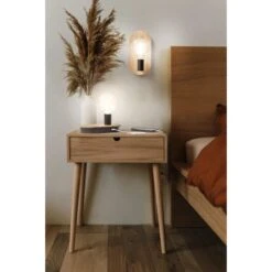 Ledvance Tischleuchte Decor Holz Holzbraun-Schwarz -Angebote Licht Welt Store 4058075757103 2010 AB 01