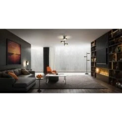 Ledvance LED-Stehlampe Decor Memphis Floor 3-flammig Schwarz-Gold 148,8 Cm -Angebote Licht Welt Store 4058075759244 2010 AB 01