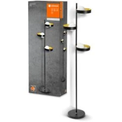 Ledvance LED-Stehlampe Decor Memphis Floor 3-flammig Schwarz-Gold 148,8 Cm -Angebote Licht Welt Store 4058075759244 2010 S 09