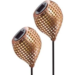 Amare LED-Solardekostecker 2er-Set Kelch Schräg Kupfer 13 Amare LED-Solardekostecker 2er-Set Kelch Schräg Kupfer -Angebote Licht Welt Store 4251083908783 4655 01