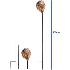 Amare LED-Solardekostecker 2er-Set Kelch Schräg Kupfer 11 Amare LED-Solardekostecker 2er-Set Kelch Schräg Kupfer -Angebote Licht Welt Store 4251083908783 4655 04