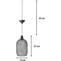 Amare LED-Solar-Hängeleuchte Schwarz -Angebote Licht Welt Store 4251083908813 4655 09