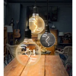 Amare LED-Glaskugel Glow 3er Set Mit Batterie Klar, Gold & Smokey -Angebote Licht Welt Store 4251083910076 4655 03