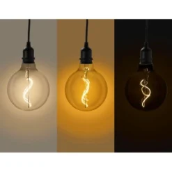 Amare LED-Glaskugel Glow 3er Set Mit Batterie Klar, Gold & Smokey -Angebote Licht Welt Store 4251083910076 4655 06