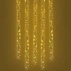 Amare LED-Clusterlichterkette Lichtervorhang Grün -Angebote Licht Welt Store 4251083910168 4655 04