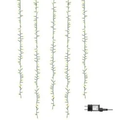 Amare LED-Clusterlichterkette Lichtervorhang Grün -Angebote Licht Welt Store 4251083910168 4655 07