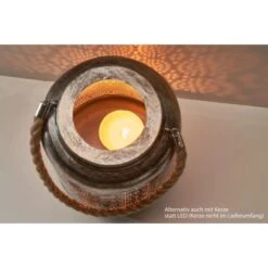 Amare LED-Solarlaterne Metall Gold Fein 15 Amare LED-Solarlaterne Metall Gold Fein -Angebote Licht Welt Store 4251083910809 4655 07