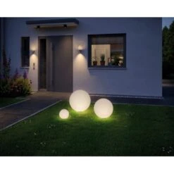 Paulmann Plug & Shine LED-Leuchte Globe Ø 20 Cm IP67 Warmweiß