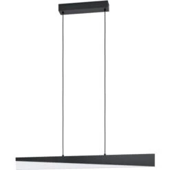 Eglo LED-Pendelleuchte Isidro 110 Cm X 6 Cm X 79,5 Cm Schwarz Satiniert