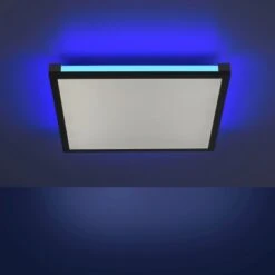 Leuchten Direkt LED-Deckenleuchte Mario Schwarz 45 Cm X 45 Cm CCT/ RGB -Angebote Licht Welt Store 507832 2426 9