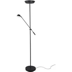 Trio LED-Stehleuchte Haora 17W + 3,5W Touch-Dimmer Schwarz Matt -Angebote Licht Welt Store 5276712 2451 4