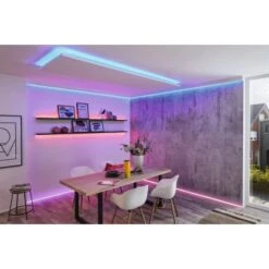 Paulmann MaxLED 250 Stripe 2,5 M RGBW IP44 Cover 3000K 17W 24V Silber Kunststoff -Angebote Licht Welt Store 536148 2425 09 1