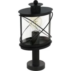 Eglo Außensockelleuchte Hilburn 1 Schwarz