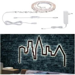 Paulmann FlexLED 3D Basis-Set 5 M Warmweiß Leuchtschrift Selber Machen -Angebote Licht Welt Store 574291 2425 1