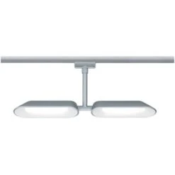 Paulmann URail LED Spot Dipper 2x8W Chrom Matt/Weiß Dimmbar