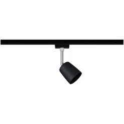Paulmann URail LED-Spot Cover Max. 10W Schwarz Matt/Chrom Metall/Kunststoff