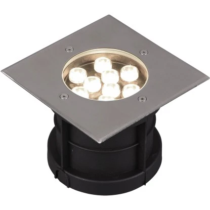 Trio LED-Einbauleuchten Belaja 120 Mm X 165 Mm X 165 Mm Nickel Matt Quadratisch 1 Trio LED-Einbauleuchten Belaja 120 Mm X 165 Mm X 165 Mm Nickel Matt Quadratisch