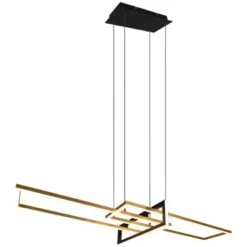 Trio LED Pendelleuchte Salinas Messing Matt 1500 Mm X 1100 Mm X 400 Mm 17 Trio LED Pendelleuchte Salinas Messing Matt 1500 Mm X 1100 Mm X 400 Mm -Angebote Licht Welt Store 591727 2451 10