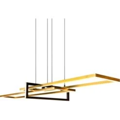 Trio LED Pendelleuchte Salinas Messing Matt 1500 Mm X 1100 Mm X 400 Mm 11 Trio LED Pendelleuchte Salinas Messing Matt 1500 Mm X 1100 Mm X 400 Mm -Angebote Licht Welt Store 591727 2451 3