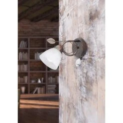 Trio Wandleuchte Traditio Rost Antik 215 Mm X 120 Mm X 290 Mm -Angebote Licht Welt Store 592445 2451 7